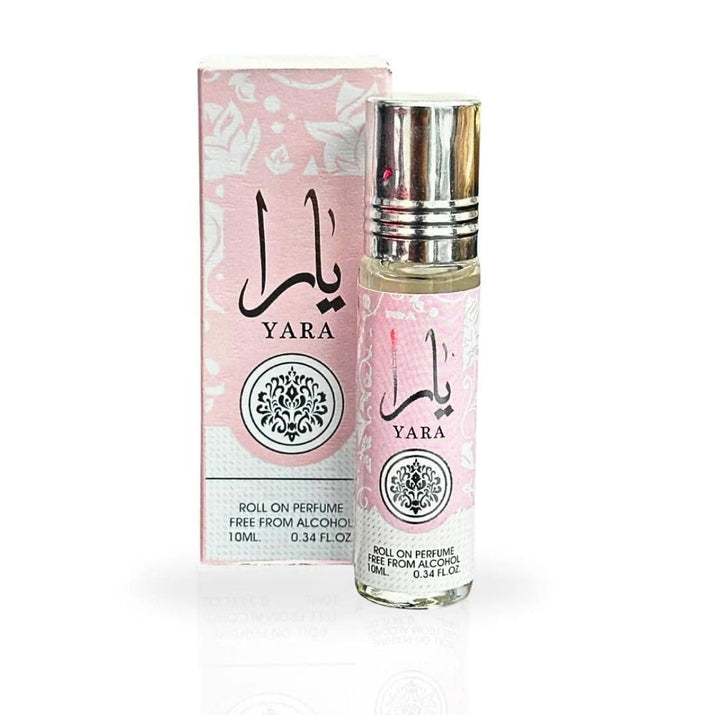 Yara Perfume Roller for Women, 0.34 Ounce
