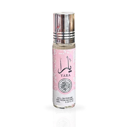 Yara Perfume Roller for Women, 0.34 Ounce
