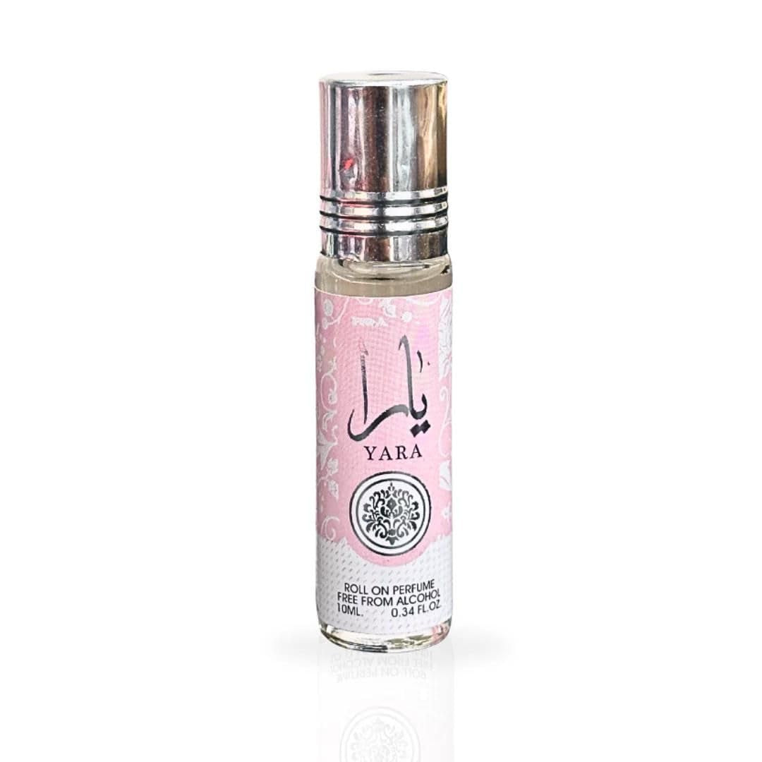 Yara Perfume Roller for Women, 0.34 Ounce
